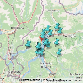 Mappa Frazione Vignola, 22010 Cremia CO, Italia (9.87105)