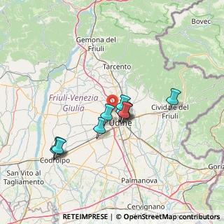 Mappa Via Chiavris, 33100 Tavagnacco UD, Italia (10.92818)