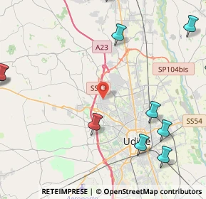 Mappa 33010 Colugna UD, Italia (6.26833)