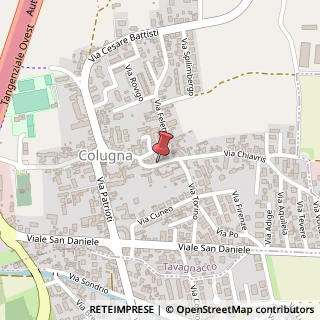 Mappa Via Chiavris, 16, 33010 Tavagnacco, Udine (Friuli-Venezia Giulia)