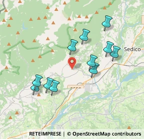 Mappa Via Villa di Pria, 32035 Santa Giustina BL, Italia (3.53364)