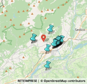 Mappa Via Villa di Pria, 32035 Santa Giustina BL, Italia (2.389)