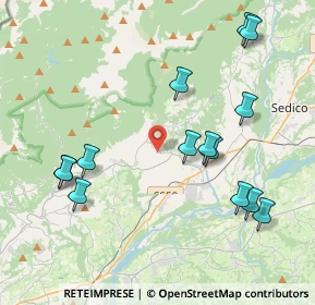 Mappa Via Villa di Pria, 32035 Santa Giustina BL, Italia (4.41429)