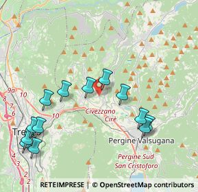 Mappa Via della Madonna Nera, 38045 Civezzano TN, Italia (4.47)