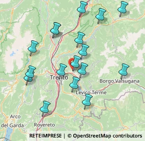 Mappa Via della Madonna Nera, 38045 Civezzano TN, Italia (15.51176)