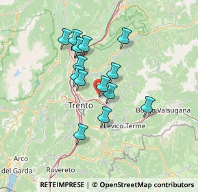 Mappa Via della Madonna Nera, 38045 Civezzano TN, Italia (11.114)