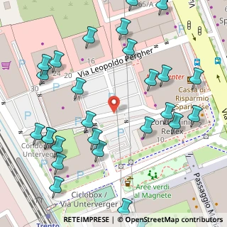 Mappa Via Giuseppe Brunner, 38123 Trento TN, Italia (0.08897)