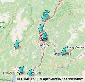 Mappa Via Zambra, 38121 Trento TN, Italia (26.415)