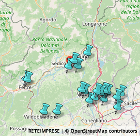 Mappa Via Masot, 32020 Limana BL, Italia (17.409)