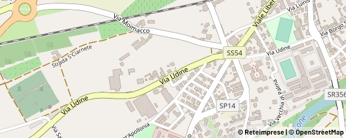 Mappa Cividale del Friuli
