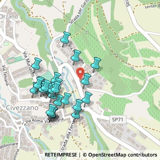 Mappa Via Alcide De Gasperi, 38045 Civezzano TN, Italia (0.24231)