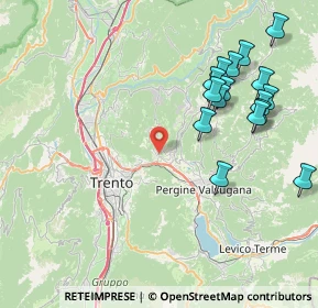 Mappa 38045 Civezzano TN, Italia (8.96438)
