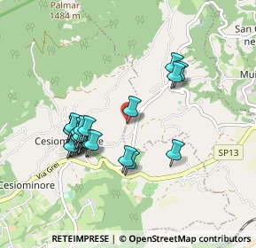 Mappa Via Morzanch, 32035 Santa Giustina BL, Italia (0.85455)