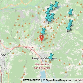 Mappa Via Targa, 38057 Pergine Valsugana TN, Italia (5.11333)
