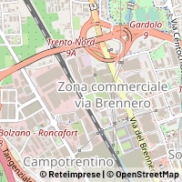 Mapa Trento