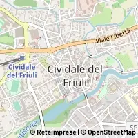 Kaart Cividale del Friuli