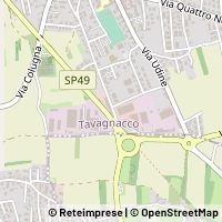Map Tavagnacco