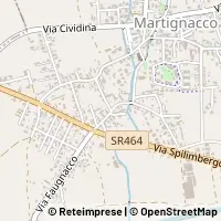 Mapa Martignacco
