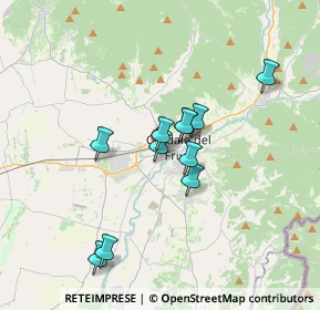 Mappa Via Vittorio Podrecca, 33043 Cividale del Friuli UD, Italia (2.73364)