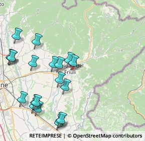 Mappa Via Gisulfo, 33043 Cividale del Friuli UD, Italia (9.586)