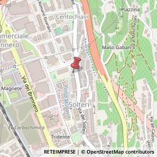 Mappa Via dei Solteri, 4, 38121 Trento, Trento (Trentino-Alto Adige)