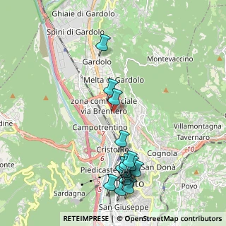 Mappa Viale Del Brennero, 38100 Trento TN, Italia (2.34647)