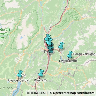 Mappa Viale Del Brennero, 38100 Trento TN, Italia (8.085)