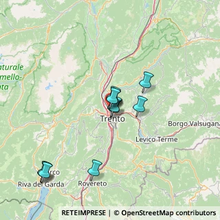 Mappa Viale Del Brennero, 38100 Trento TN, Italia (12.87)