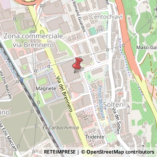 Mappa Via del Brennero, 320, 38121 Trento, Trento (Trentino-Alto Adige)