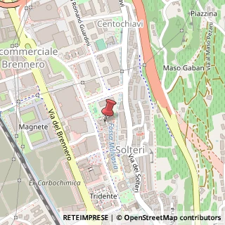 Mappa Via Antonio Pranzelores, 39, 38121 Trento, Trento (Trentino-Alto Adige)