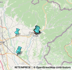 Mappa Piazzetta San Nicolò, 33043 Cividale del Friuli UD, Italia (3.24909)