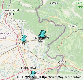 Mappa Via Gorizia, 33043 Cividale del Friuli UD, Italia (21.03471)