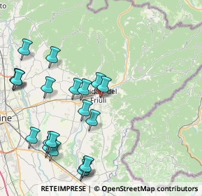 Mappa Via Gorizia, 33043 Cividale del Friuli UD, Italia (9.4705)