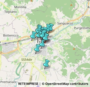 Mappa Piazza Resistenza, 33043 Cividale del Friuli UD, Italia (0.75053)