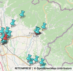 Mappa Piazza Resistenza, 33043 Cividale del Friuli UD, Italia (10.737)
