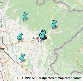 Mappa Piazza Resistenza, 33043 Cividale del Friuli UD, Italia (3.60083)