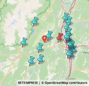 Mappa Via di S. Rocco, 38070 Vezzano TN, Italia (7.7985)