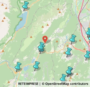 Mappa Via di S. Rocco, 38070 Vezzano TN, Italia (6.567)