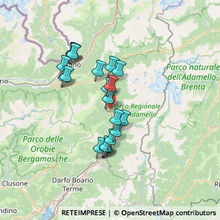 Mappa 25040 Berzo Demo BS, Italia (12.103)
