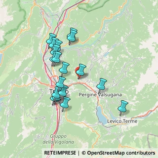 Mappa Via Garibaldi, 38045 Civezzano TN, Italia (6.83667)