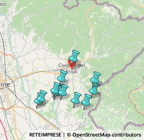 Mappa , 33043 Cividale del Friuli UD, Italia (7.14)
