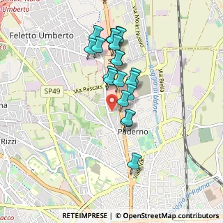 Mappa Via Cjavecis, 33100 Udine UD, Italia (0.7745)