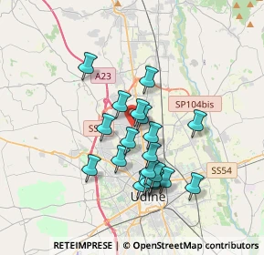 Mappa Via IV Novembre, 33010 Tavagnacco UD, Italia (2.9815)