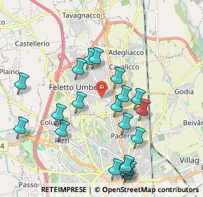 Mappa Via IV Novembre, 33010 Tavagnacco UD, Italia (2.0405)