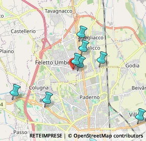 Mappa Via IV Novembre, 33010 Tavagnacco UD, Italia (2.8225)