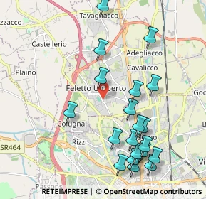 Mappa Via Udine, 33010 Tavagnacco UD, Italia (2.221)