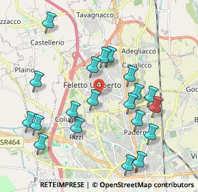 Mappa Via Udine, 33010 Tavagnacco UD, Italia (2.073)