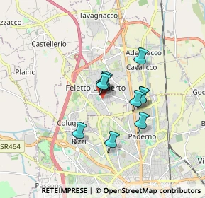 Mappa Via Udine, 33010 Tavagnacco UD, Italia (1.12273)