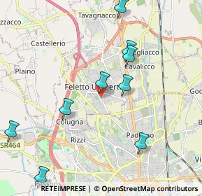 Mappa Via Udine, 33010 Tavagnacco UD, Italia (2.52)