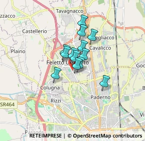 Mappa Via Udine, 33010 Tavagnacco UD, Italia (0.95231)
